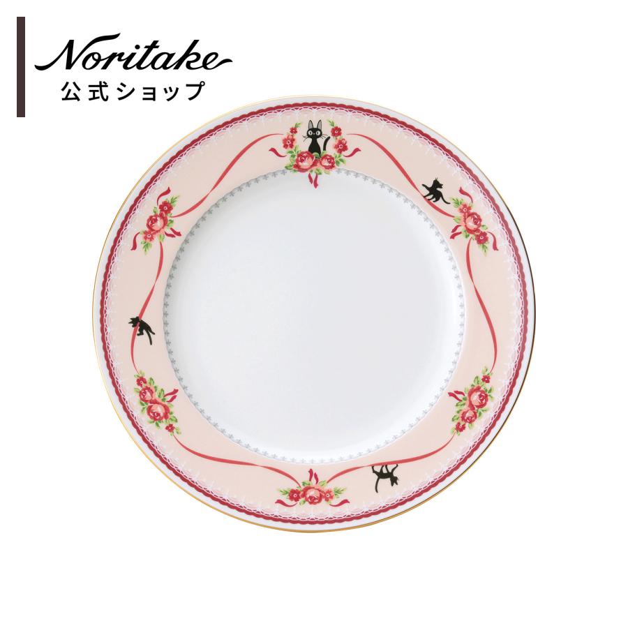 ノリタケ 魔女の宅急便 21cmプレート(ピンク) ( 食器 ジブリ ギフト