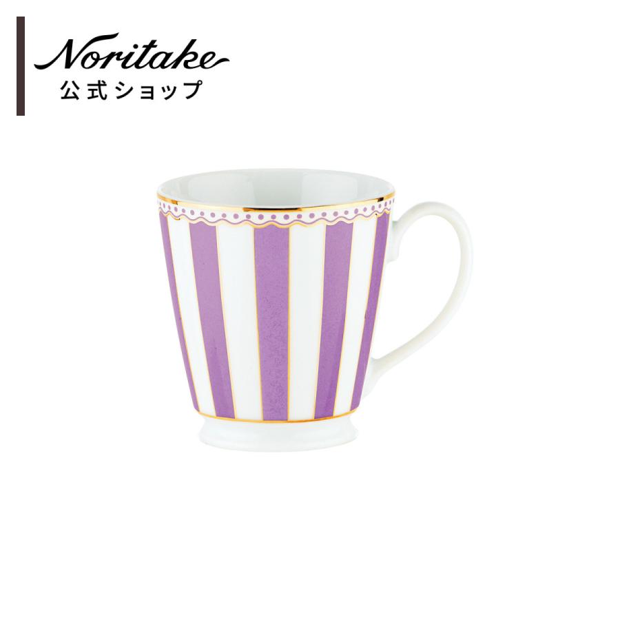 ノリタケ カーニバル “ラベンダー” マグカップ ( ギフトボックス入り