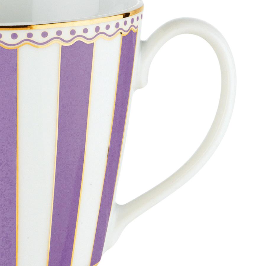 ノリタケ カーニバル “ラベンダー” マグカップ ( ギフトボックス入り