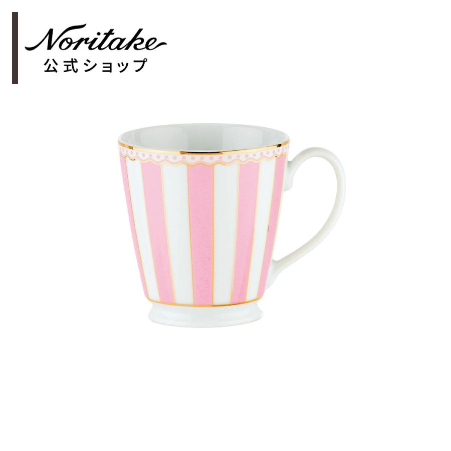 ノリタケ カーニバル “ピンク” マグカップ ( ギフトボックス入り