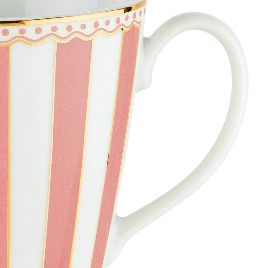 ノリタケ カーニバル “ピンク” マグカップ ( ギフトボックス入り