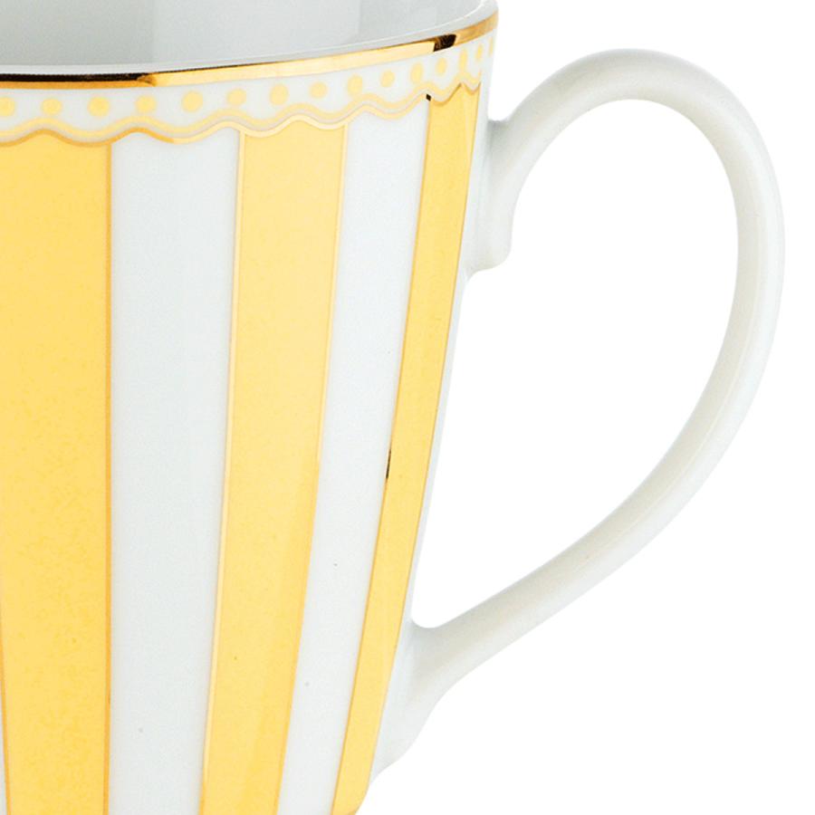 ノリタケ カーニバル “イエロー” マグカップ ( ギフトボックス入り