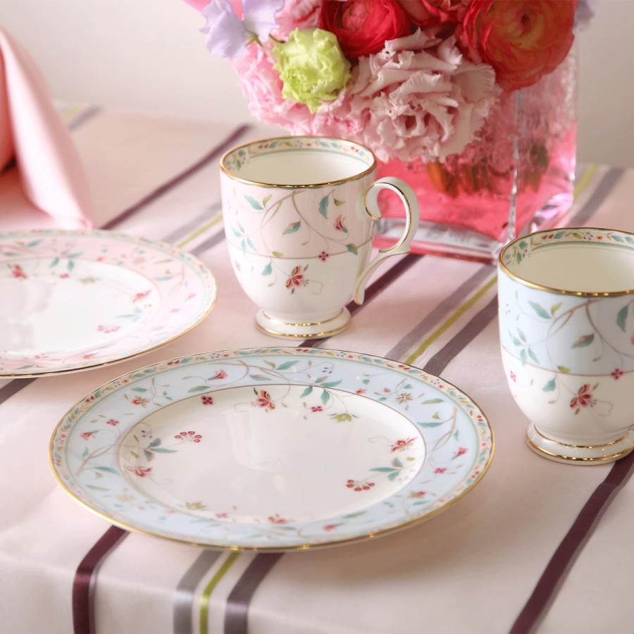 ノリタケ 花更紗 モーニングペア(色変り) ( ギフトボックス入り