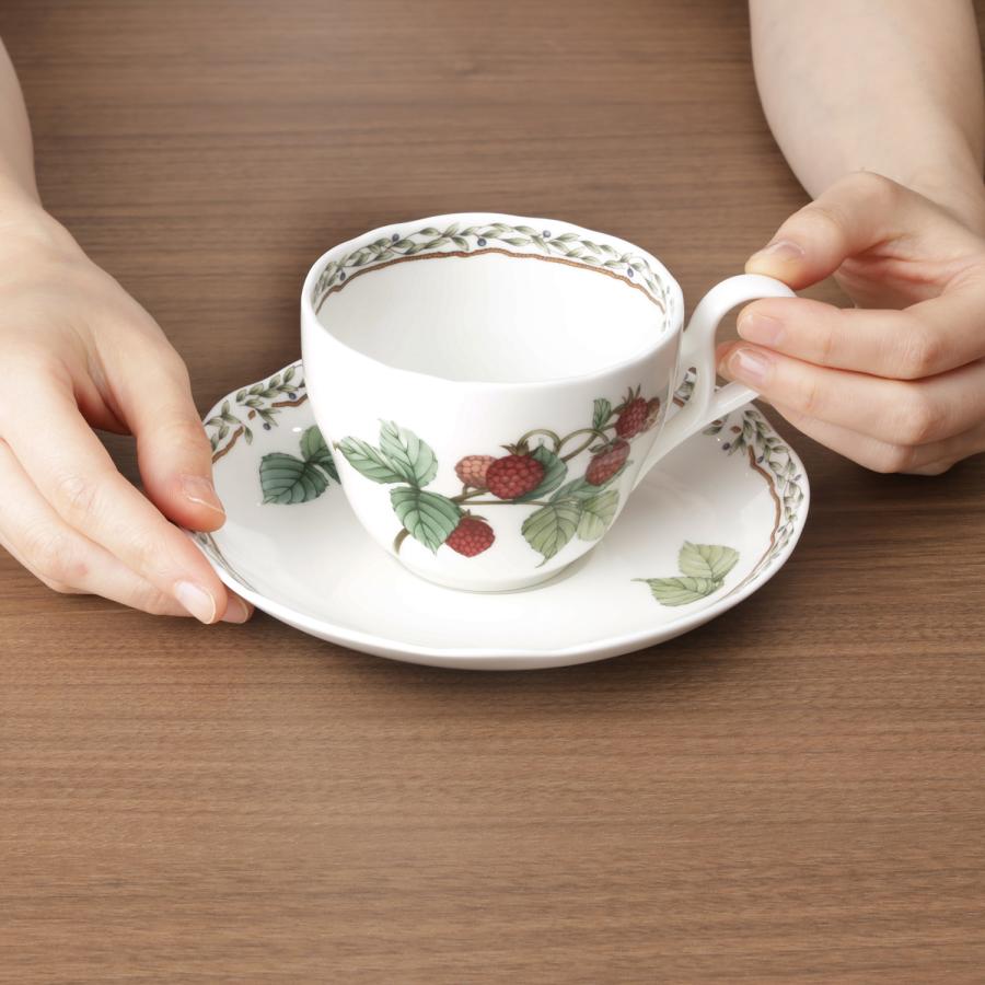 ノリタケ オーチャードガーデン カップ＆ソーサー(5客) ( 電子レンジ