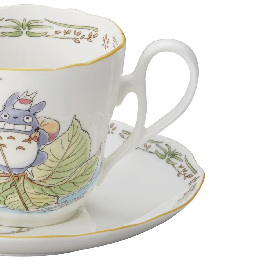 ノリタケ　トトロ　コーヒーカップ、大皿セット ノリタケ となりのトトロ カップ＆ソーサー(カナムグラ) ( 電子レンジ