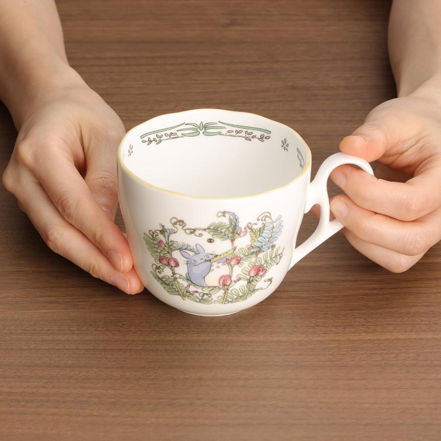 ノリタケ となりのトトロ マグカップ(小)(カラスノエンドウ) ( 電子
