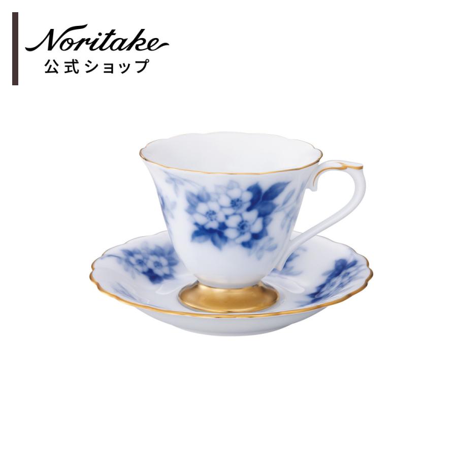 大倉陶園 ローズカップコレクション コーヒー碗皿 (ノイバラ) ( ギフトボックス入り コーヒーカップ｜noritake-official