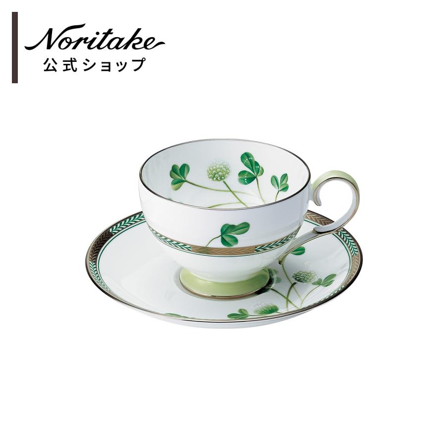 ノリタケ 【受注後3〜5ヶ月でお届け】ノリタケ しろつめくさ カップ