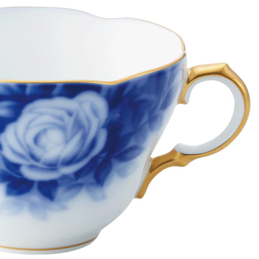 大倉陶園 ローズカップコレクション ティー・コーヒー碗皿(庚申薔薇