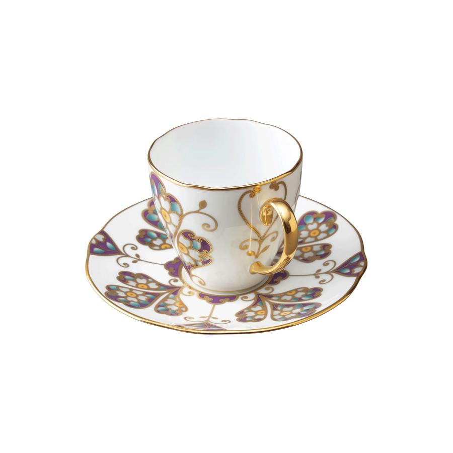 ノリタケ オマージュ コレクション コーヒーカップ＆ソーサー(雲母金