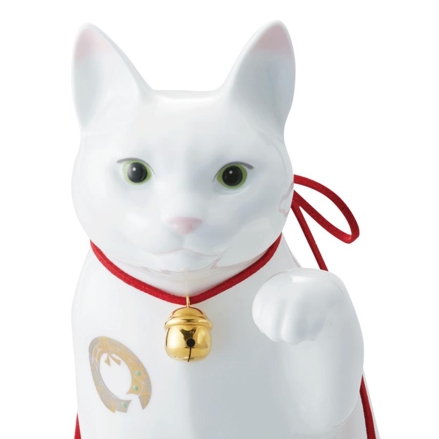 ノリタケ 置物 招き猫(大)(宝尽くし) ( ギフトボックス入り ノリタケ 置物 招き猫(大)(宝尽くし) ( ギフトボックス入り