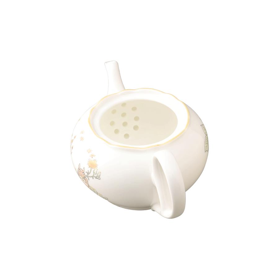ノリタケ となりのトトロ ティーポット(小)(茶こし付)(ヨモギ) ( 電子