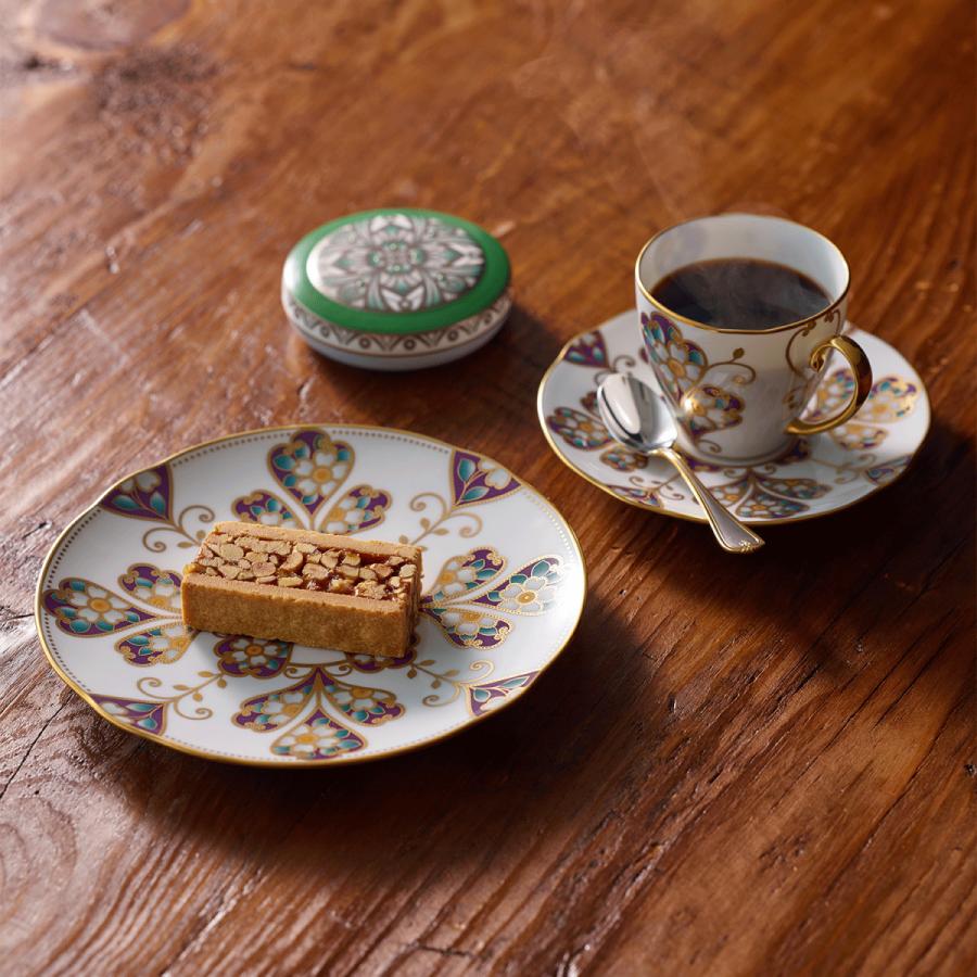 Noritake ノリタケ カップ＆ソーサー プレート　プレート食器セット ノリタケ オマージュ コレクション 18cmクーププレート(雲母金彩花文