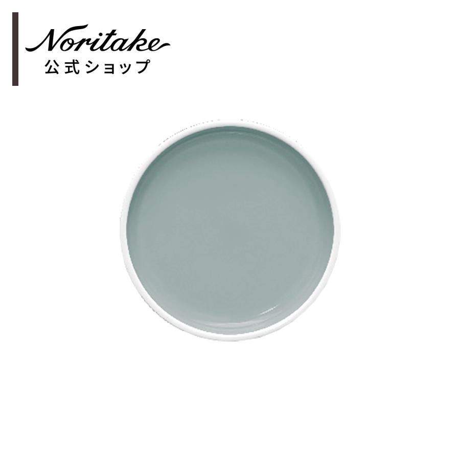 ノリタケ カラートリオ グラファイト 15cmプレート ( 電子レンジ対応