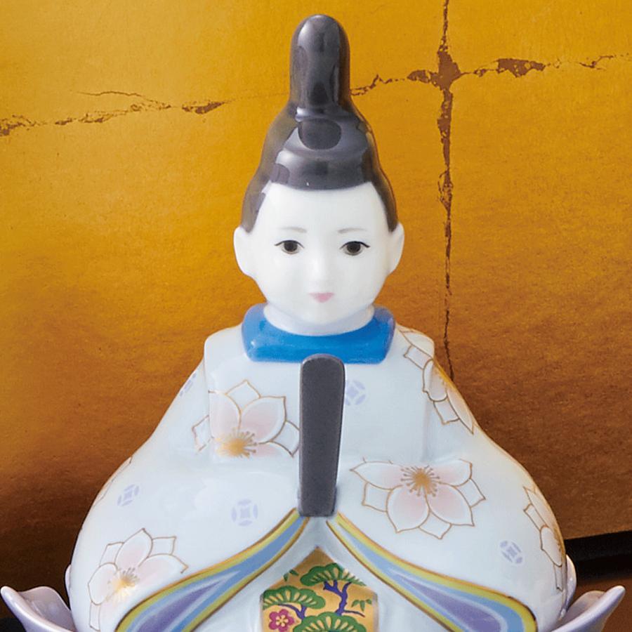 ノリタケ 歳時記 ひな人形(金屏風) ( 雛人形 コンパクト 日本製 