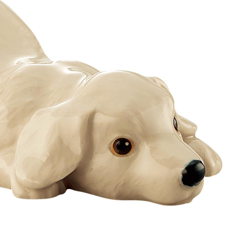ノリタケ 愛犬シリーズ 置物 ミニチュアダックスフンド ( ギフト ノリタケ 愛犬シリーズ 置物 ミニチュアダックスフンド ( ギフト