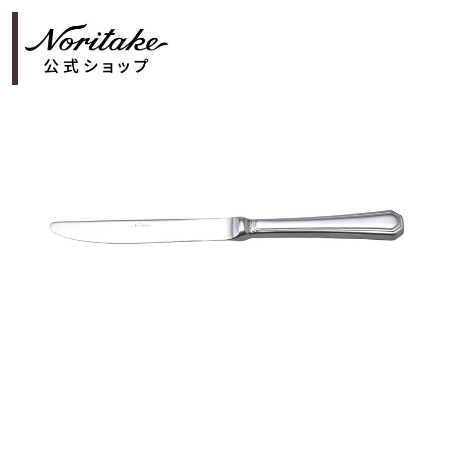 ノリタケ ニューヨーク デザートナイフ［モナカ柄］(ステンレス) ( 食