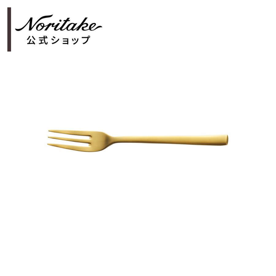 ノリタケ ロシュフォールPVD ケーキ・フルーツフォーク(ゴールドオール