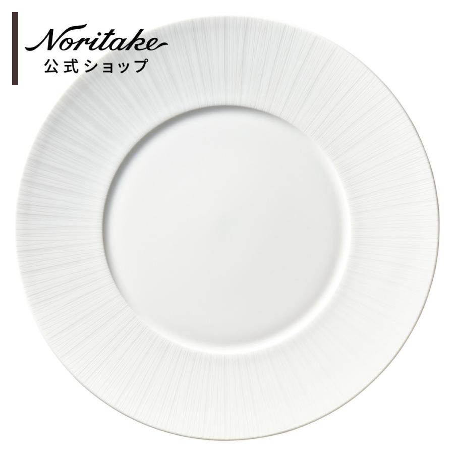 ノリタケ ネージュ(金線なし) 32cmプレート ( 電子レンジ対応 軽い食器