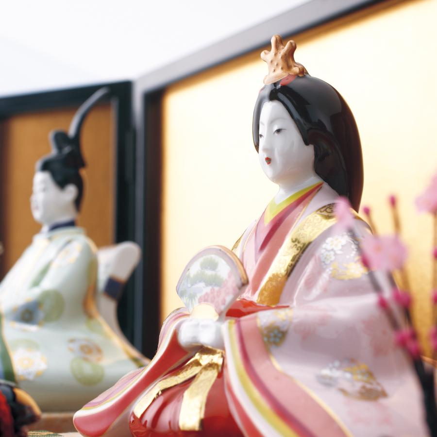 ノリタケ 歳時記 親王揃(中) ( 雛人形 コンパクト : ノリタケ公式