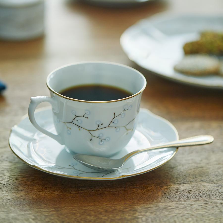 ノリタケ ホワイトベル コーヒーカップ＆ソーサー ( 電子レンジ対応