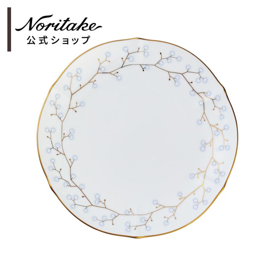 ノリタケ ホワイトベル 21.5cmプレート ( 電子レンジ対応 デザート皿