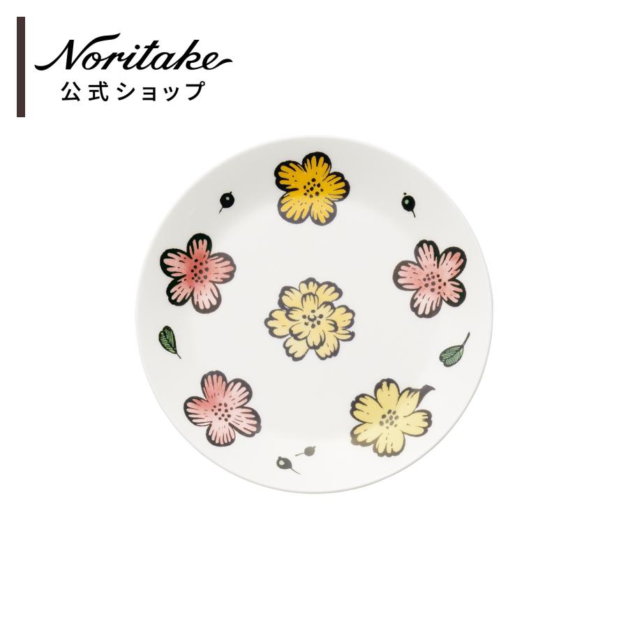 信頼 ノリタケ ポルクミルトス 17cmプレート プリムラ 電子レンジ対応 食洗機対応 デザート皿 パン皿 サラダ皿 Discoversvg Com