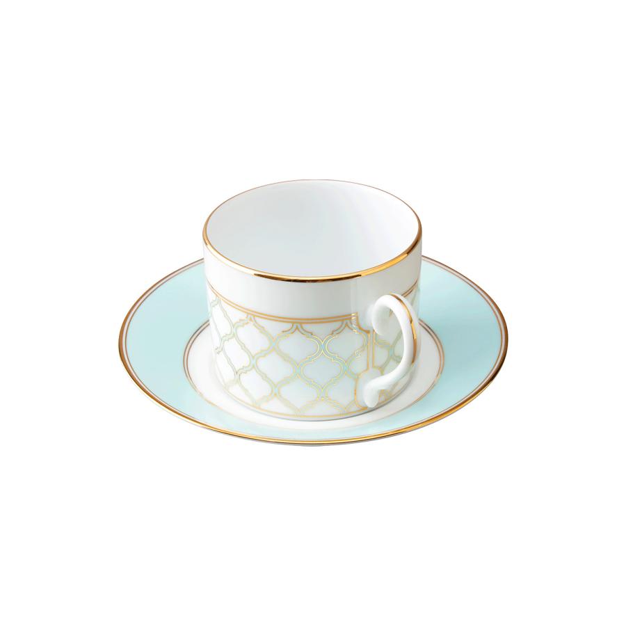ノリタケ エターナルパレス カップ＆ソーサー(ミント) ( ギフト
