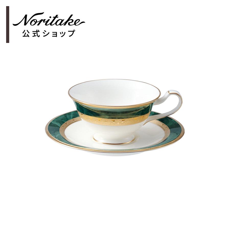 ノリタケ フィッツジェラルド カップ＆ソーサー ( ギフトボックス入り