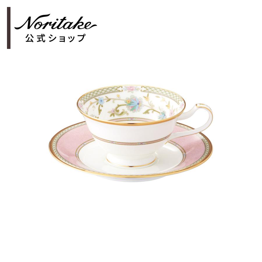 ノリタケ ヨシノ カップ＆ソーサー(ピンク) ( 食器 日本製 ギフト