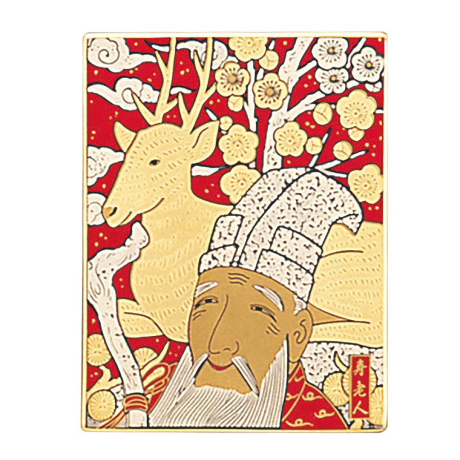 ノリタケ 陶額 七枚組陶額 “七福神” ( ギフトボックス入り おしゃれ