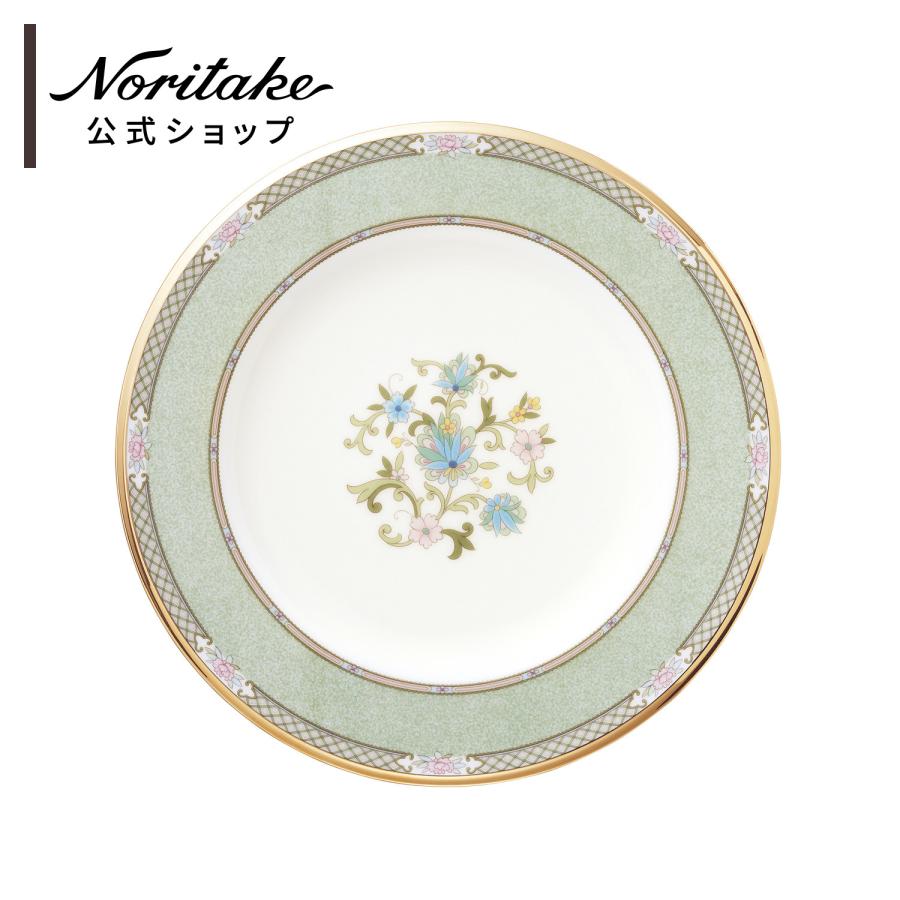 ノリタケ ヨシノ 22cmプレート(グリーン) ( 食器 日本製 ギフト
