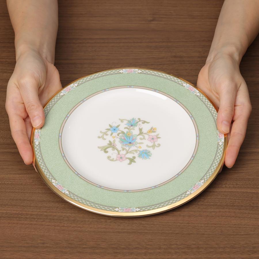 ノリタケ YOSHINO ヨシノ 22センチプレート 3枚セット ノリタケ ヨシノ 22cmプレート(グリーン) ( 食器 日本製 ギフト