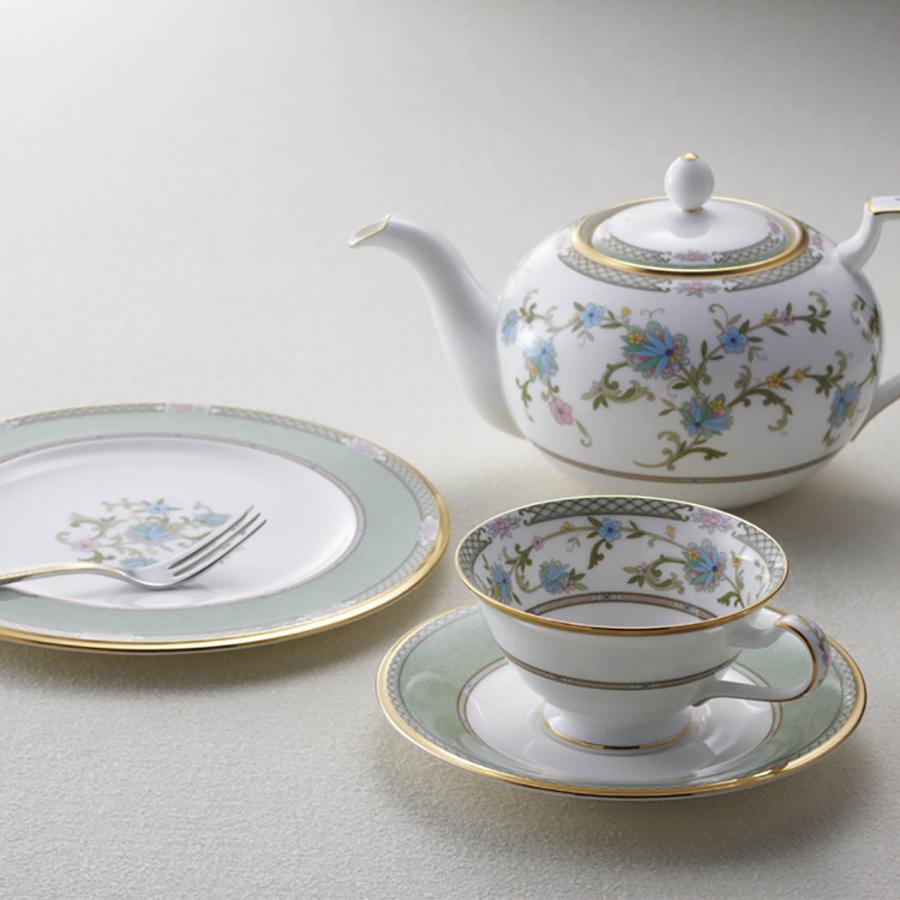 Noritake ノリタケ ヨシノ 22cm プレート 3枚セット 美品 ノリタケ ヨシノ 22cmプレート(グリーン) ( 食器 日本製 ギフト