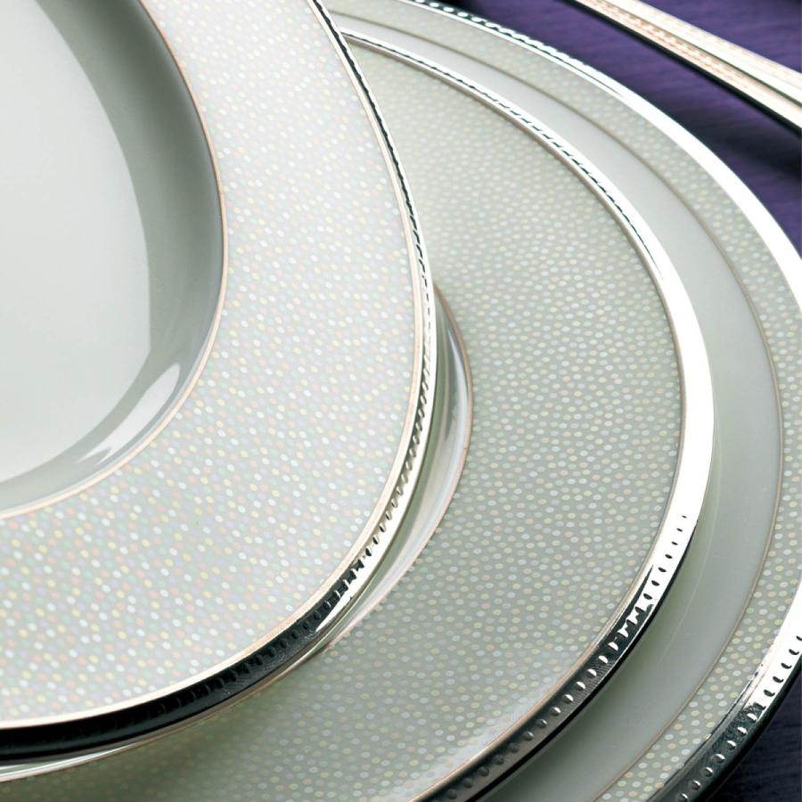 ノリタケ シャンパンパールズ 27.5cmプレート(ナローボーダー