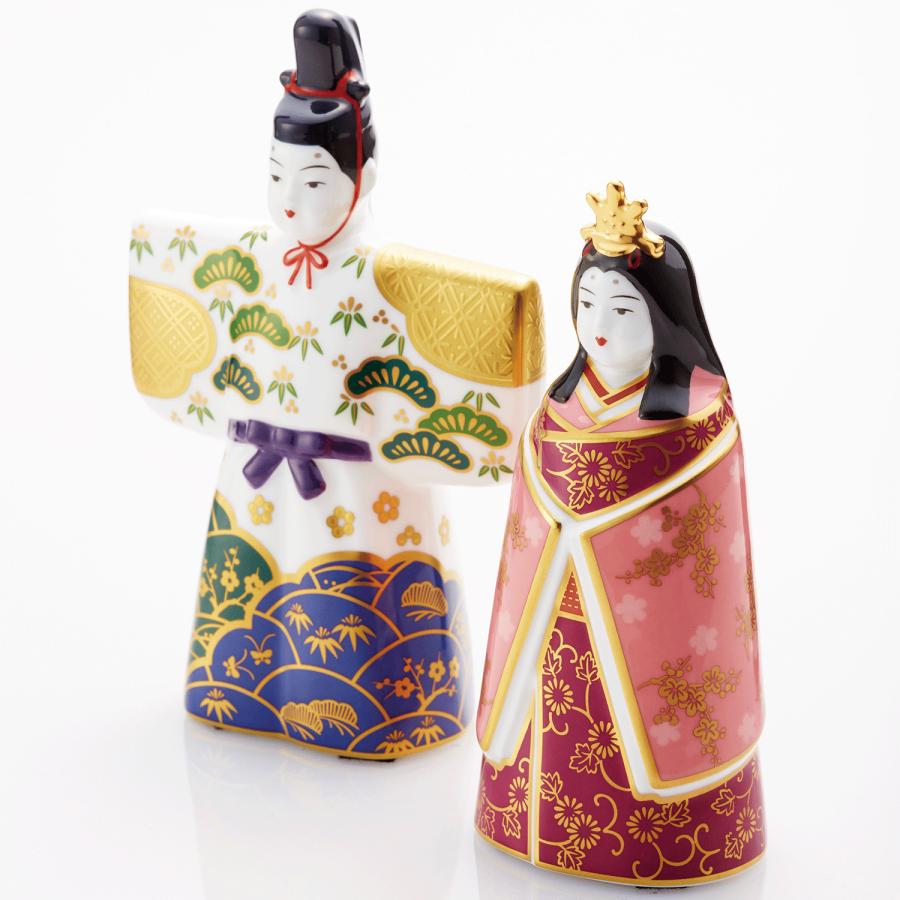 ノリタケ 歳時記 立雛 ( 雛人形 コンパクト 日本製 ひな人形 初節句