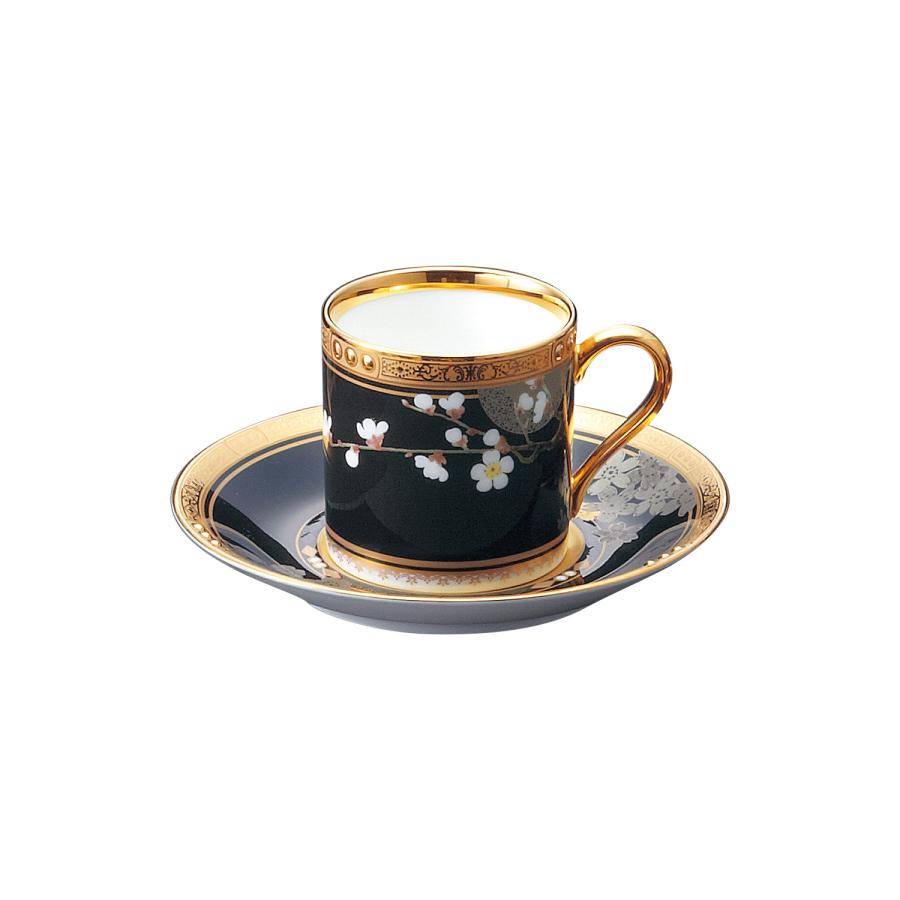 ノリタケ 四季彩舞曲 コーヒーカップ＆ソーサー揃(絵変り6客揃