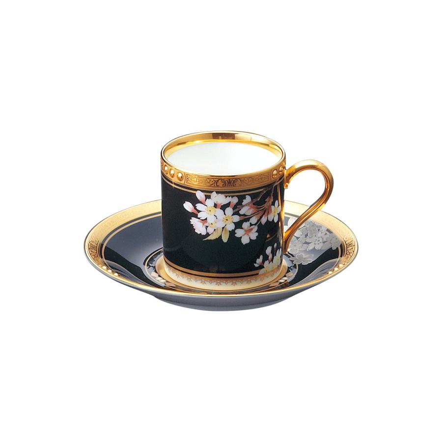 ノリタケ 四季彩舞曲 コーヒーカップ＆ソーサー揃(絵変り6客揃