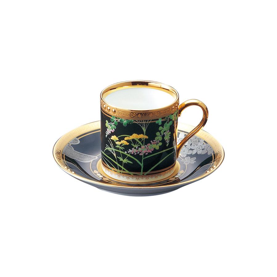 ノリタケ 四季彩舞曲 コーヒーカップ＆ソーサー揃(絵変り6客揃