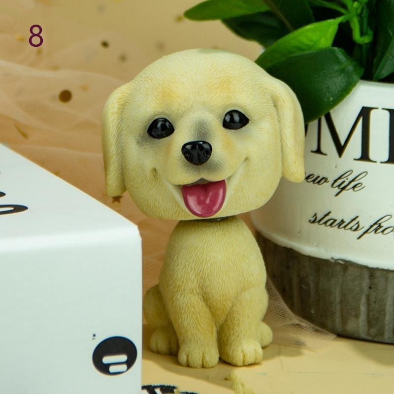 2個セット 犬の置物 小型 プードル アニマルグッズ いぬ イヌ