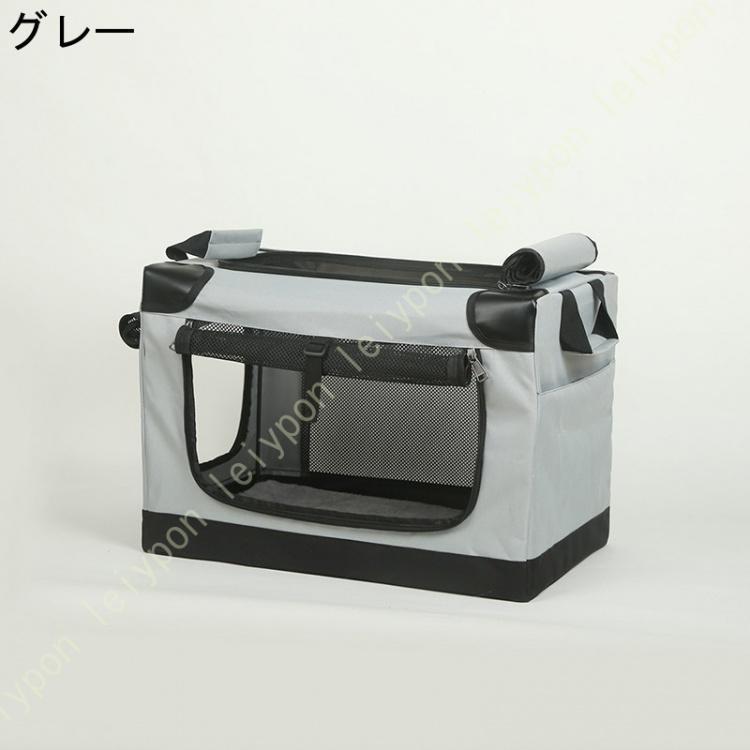 猫 キャリーケース ペットキャリーバッグ ペットバッグ ショルダーバッグ 犬 うさぎキャリー 通気 滑り止め 小型犬 手提げキャリーバッグ 車載 ドライブ_2