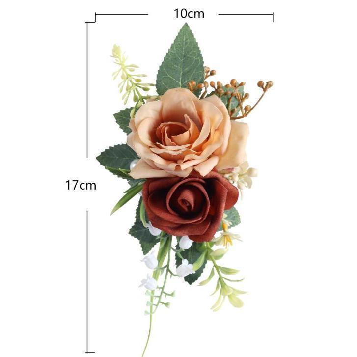 ウェディング 花冠✨ブートニア✨リストブーケセット 楽天市場】ブートニア リストブーケ 12デザイン 二次会 結婚式