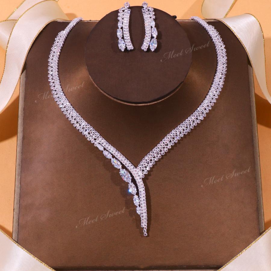 pt850 ネックレス　イヤリング　set ネックレス イヤリング ピアス セット ウェディング ウエディング