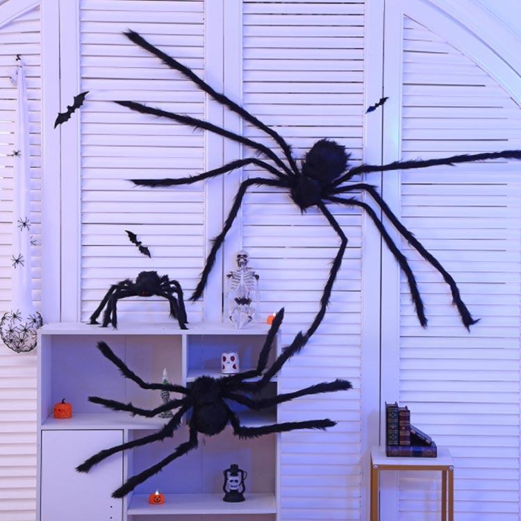 おもちゃ 蜘蛛 黒蜘蛛 クモ スパイダー お化け屋敷 飾り クモ