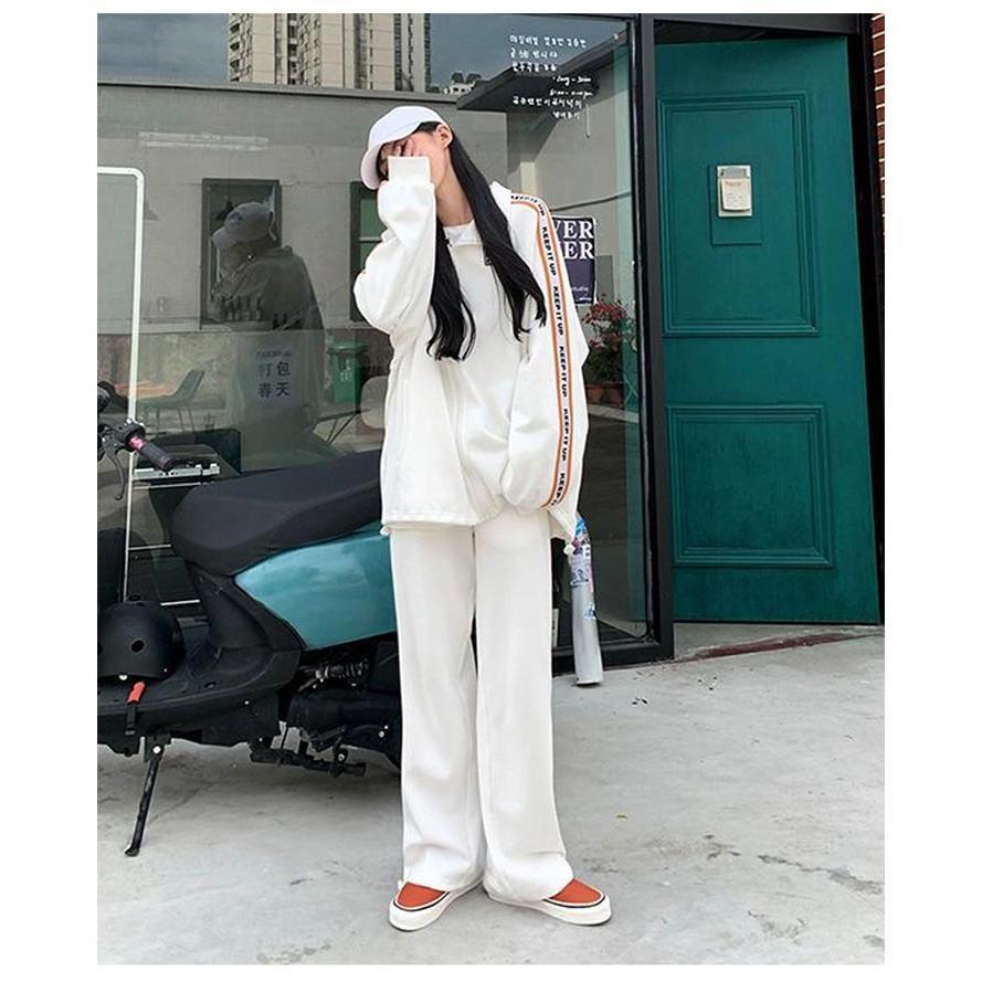 スウェット ジャージ 上下セット レディース ジャージ ジップアップ セットアップ 長袖 春 秋 可愛い カジュアル 薄手 大きいサイズ 韓国 スポー