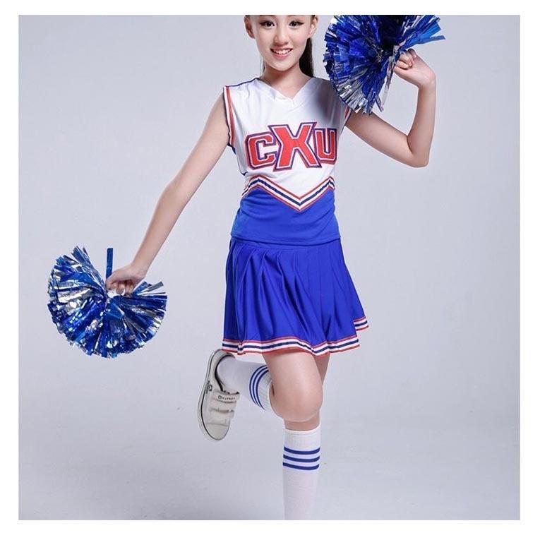 大人＆キッズサイズ！チアガール 衣装 ユニフォーム チア 制服