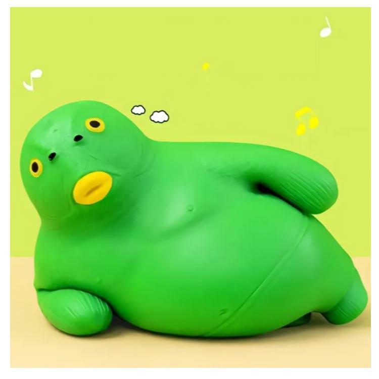 スクイーズ 魚 低反発 ぬいぐるみ おもちゃ 動物 魚頭怪 かわいい 握る