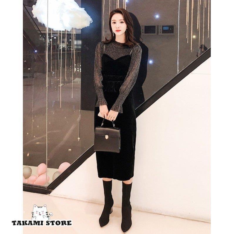 パーティードレス 結婚式 お呼ばれ ドレス ワンピース 韓国 ロング