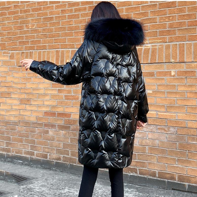 ダウンコート レディース アウター ダウン80％ ファー付き トップス