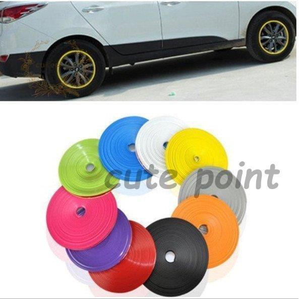 ホイールリムステッカー ホイールリムガード リムステッカー リムテープ タイヤ 車 リム ステッカー 自転車 自動車 カー用品 の商品画像